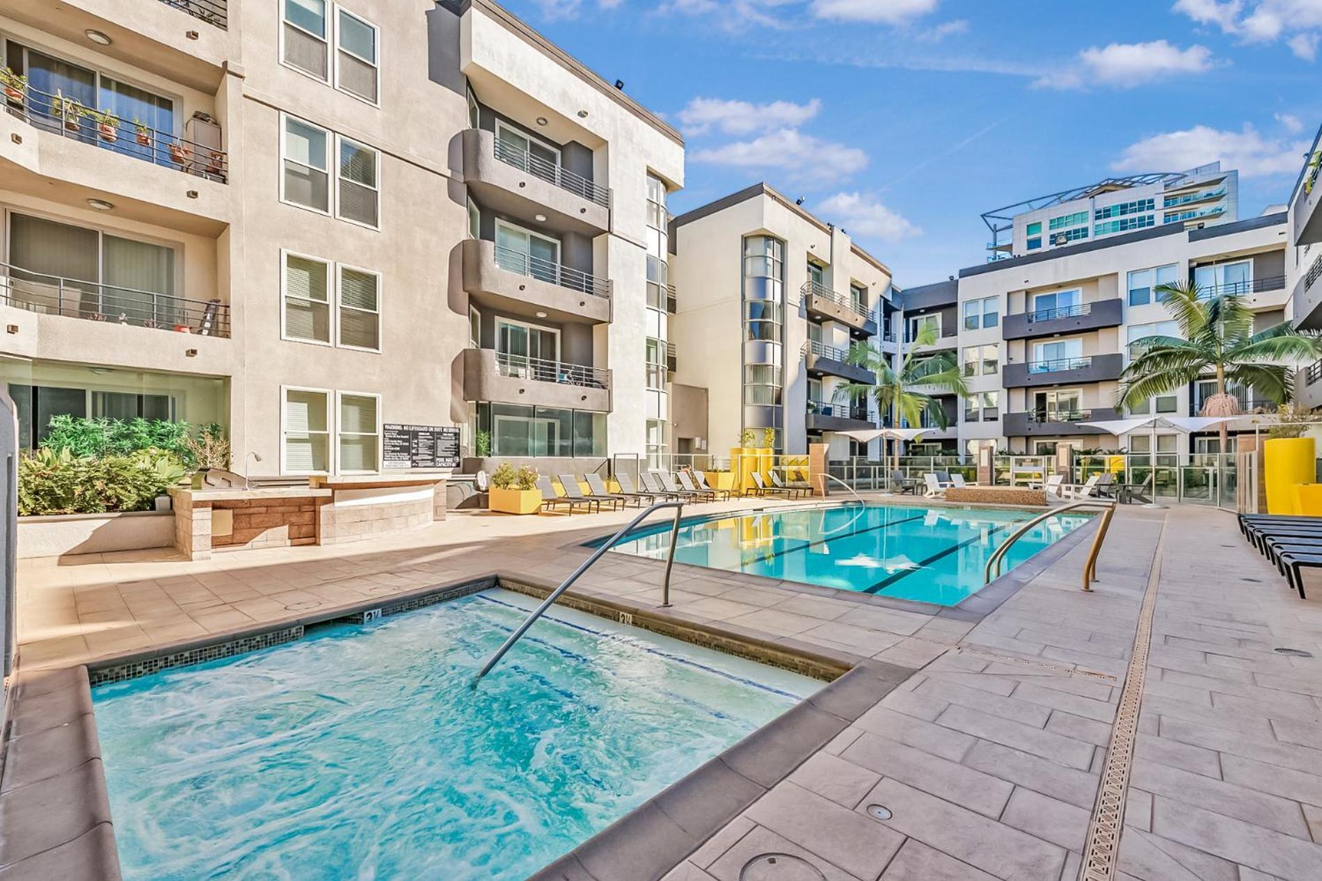 Mdr Luxury Pool, Gym, Parking, Jacuzzi. Appartement Los Angeles